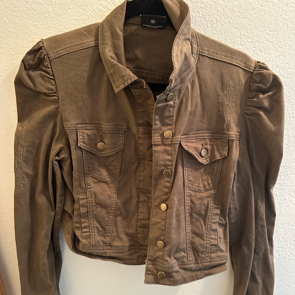 Miou muse green jacket